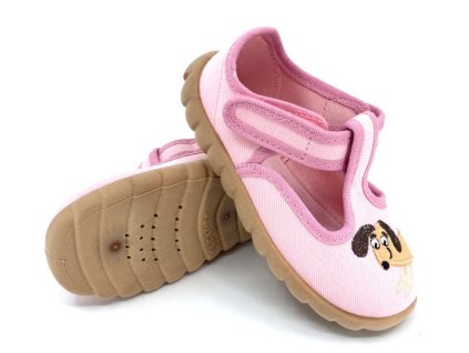 dievčenské papuče Befado 627P012 Psík