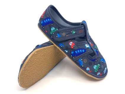 Barefoot papuče Anatomic Autá