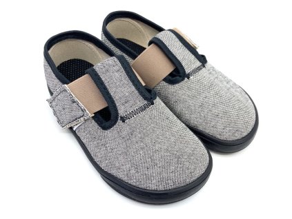 Barefoot papuče Pegres SBF10F čierna