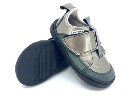 Barefoot capáčky Pegres SBF 64 antracitová