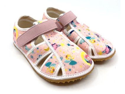 Barefoot papuče Jonap Home New Ružová víla