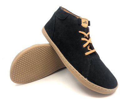 barefoot topánky Pegres BF80 čierne