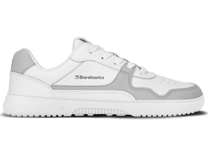 Barefoot tenisky Barebarics Zing - White & Light Grey (Veľkosť 36)