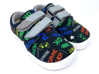 barefoot textilné tenisky Beda Play