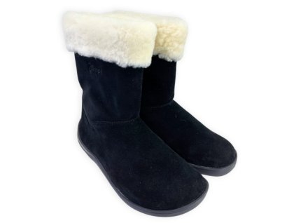 čierne barefoot čižmy Jampi Lilly