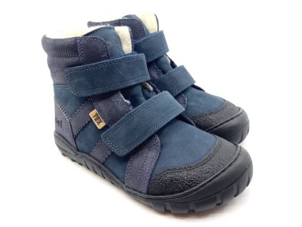 Barefoot zimné topánky Koel - Milo 3.0 Hydro WP 100/ Modrá