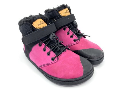 Barefoot zimné Pegres BF40 ružové