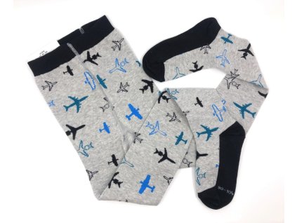Detské pančuchy Trepon Letisko šedý melír