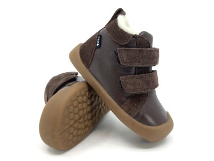 Zimné barefoot topánky Bundgaard Bloom hnedé