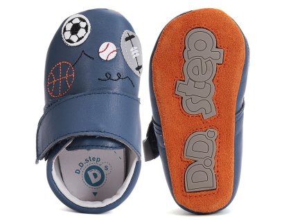 ddstep barefoot capáčky K1596 51110 Bermuda Blue