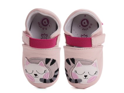 barefoot capáčky ddstep K1596 51276 Baby Pink 05