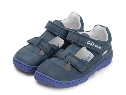 detské sandále DDstep G077 41892 Royal Blue
