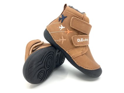 kožené zimné topánočky