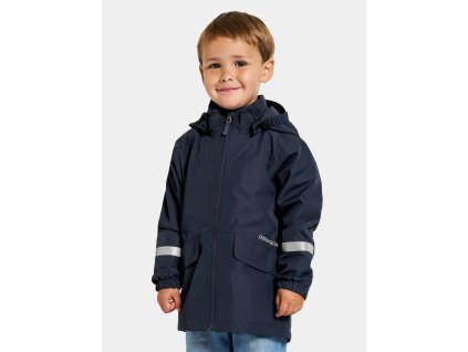 Detská nezateplená bunda Didriksons Norma 3 Navy 039