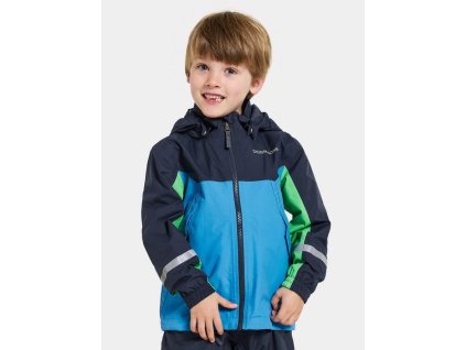 Detská bunda Didriksons Pilvi Flag Blue G10