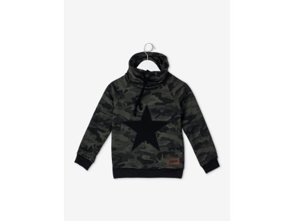 detská mikina drexiss army stojaciek