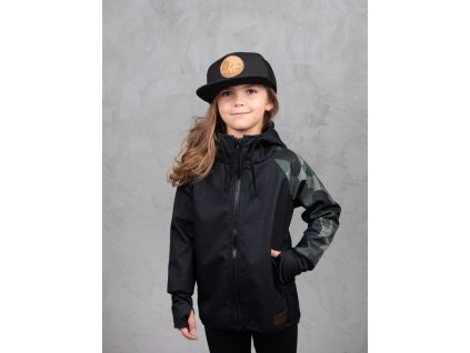 Drexiss softshellová bunda army