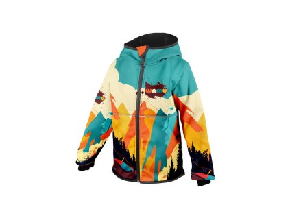 WAMU softshellova bunda detska mountain bike