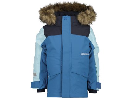 detská zimná bunda didriksons bjarven Corn Blue
