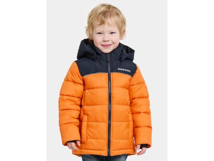 Detská zimná bunda Didriksons Fox Orange Jam L07