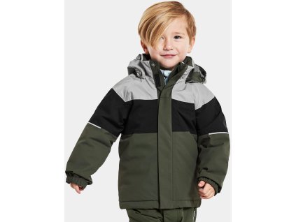 Detská zimná bunda Didriksons Lux Deep Green