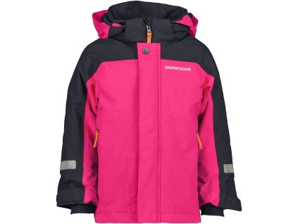 detská lyžiarska bunda didriksons neptún true pink
