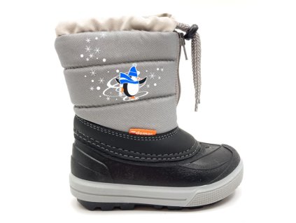 detské snehule demar kenny šedé