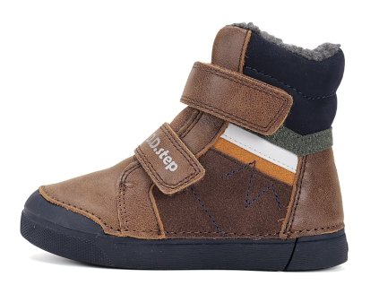 Detské zimné topánky DD Step W068 52388B