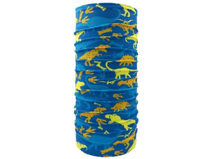 Detská šatka Kids Scarf Coolmax Eco Dinoroar