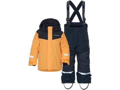 detský zimný set didriksons skare fire yellow