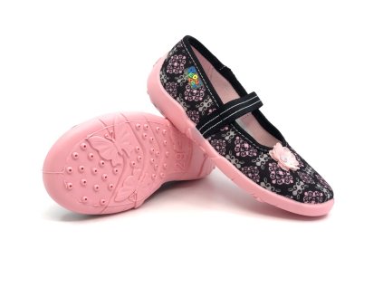 Dievčenské papuče Peon MI 006 RD