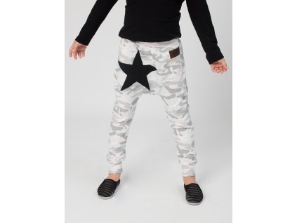 drexiss detské baggy army grey star