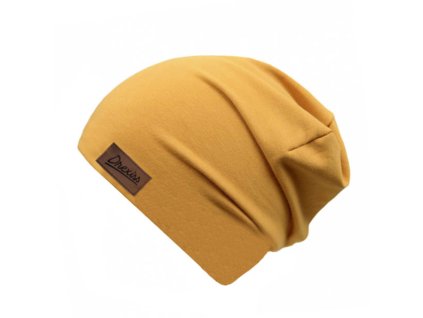 detská čiapočka drexiss really okrová