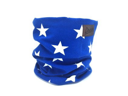 Drexiss nákrčník STARS BLUE
