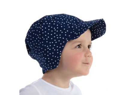 Dupeto Čiapka so šiltom Modrý bodka