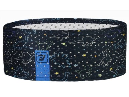 Funkčná čelenka Dráča Run dinosaury vzor 18