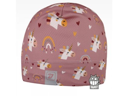 Funkčná čiapka Dráča Bruno Jednorožec - vzor 75