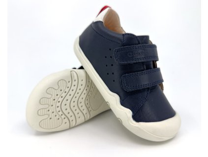 Geox Steppieup Navy Red