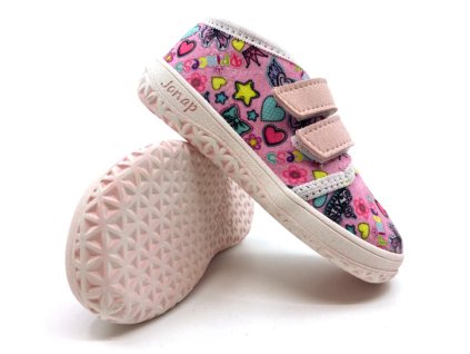 letné tenisky Jonap B17 srdiečka