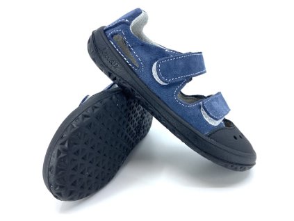 modré sandále Jonap Fella modrá