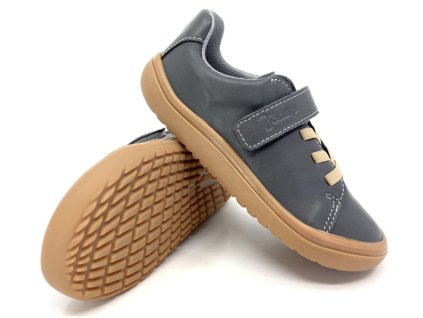 jarné barefoot topánky Jonap Hope gumka Šedá