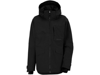 chlapčenská zimná bunda Didriksons Luke Black