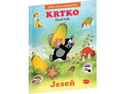 48601 krtko a jesen kniha samolepiek