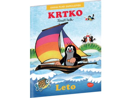 48598 krtko a leto kniha samolepiek