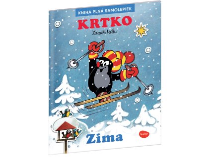 48556 krtko a zima kniha samolepiek