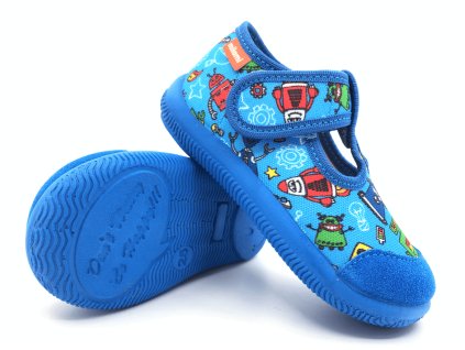 papuče milami 226 6robot blue optimized