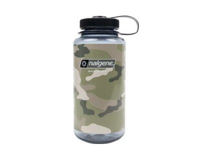 36714 nalgene wide mouth sustain 1000 ml camo