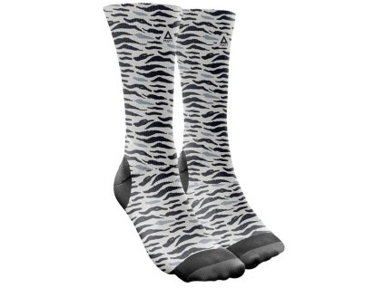 Ponožky coolmax zebra matt