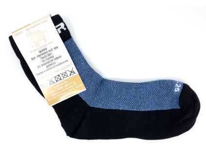 Merino ponožky Surtex jeans 80%