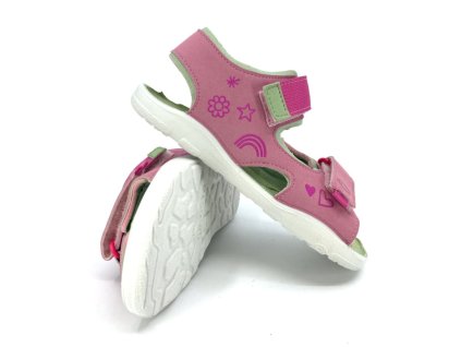 sandálky Ricosta Daisy Mallow Avocado